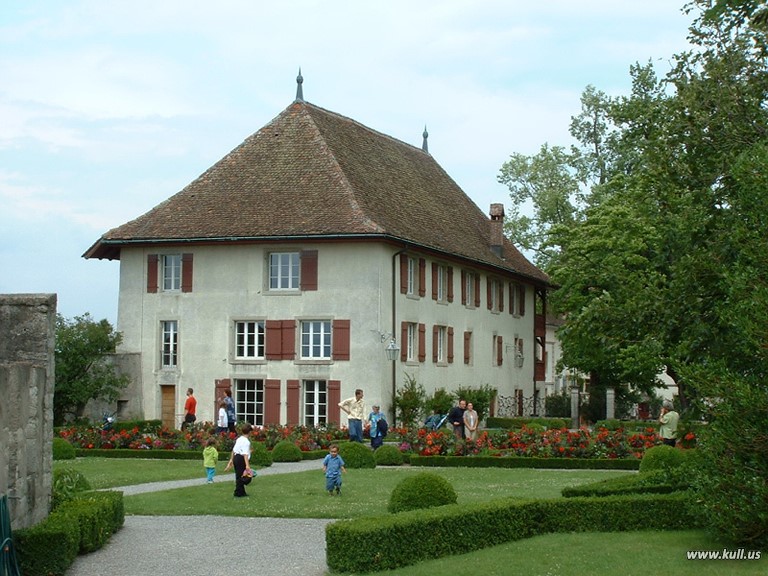 Grounds of Lenzburg Castle