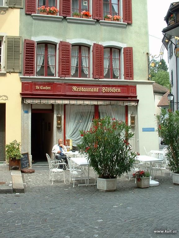 Cafe Hirschen - Lenzburg, Switzerland