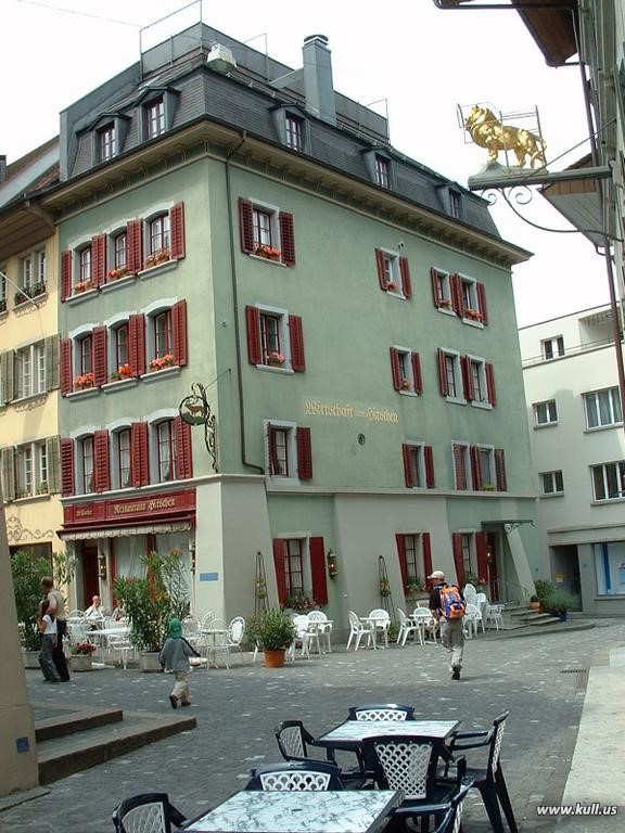 Cafe Hirschen - Lenzburg, Switzerland
