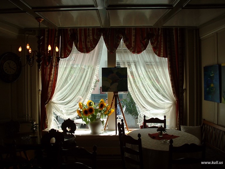 Interior of Cafe Hirschen