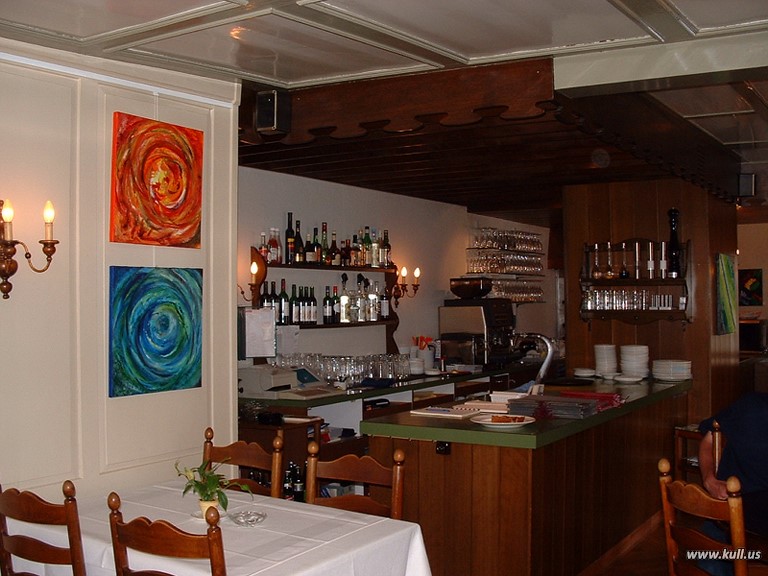 Interior of Cafe Hirschen