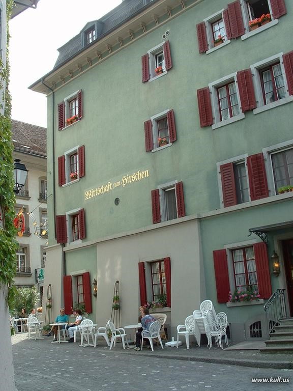 Cafe Hirschen - Lenzburg, Switzerland