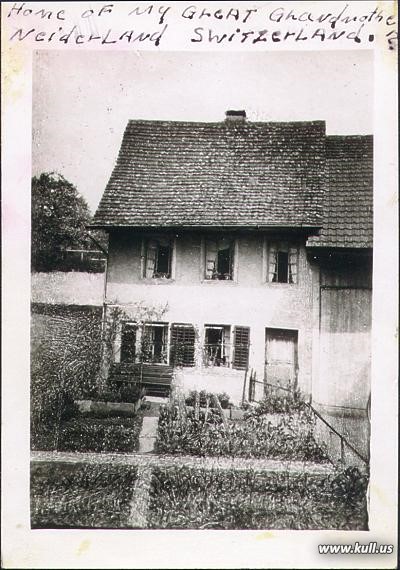 Birthplace of Hans Friedrich Kull